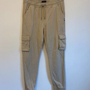 Silver Jeans Co. Tan Cargo Joggers – Size M